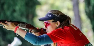 Daniella borda finaliza en el puesto 19 en tiro skeet en los Juegos Olímpicos París 2024