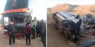 Choque deja 4 muertos y una decena de heridos