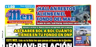 Portada Diario El Men (11/08/2024)