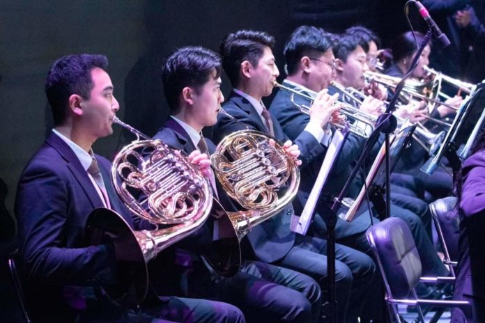 Orquesta sinfónica de Corea del Sur llegó a La Molina y conmovió interpretando “Contigo Perú”