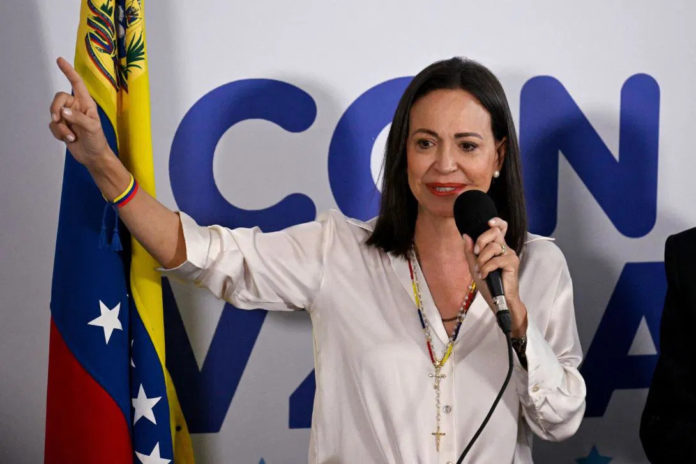 María Corina Machado rechaza repetir elecciones en Venezuela
