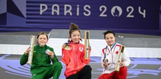 Japonesa ganó primera medalla de oro de "breaking" en los JJ.OO