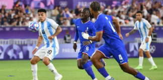 Francia venció por 1-0 a Argentina dejándolo fuera de los JJ.OO