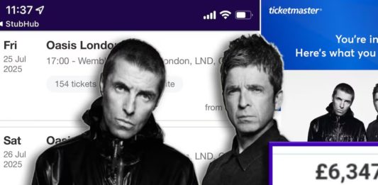 Oasis provoca colapso en sitios webs para gira de reencuentro