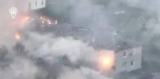 Ucrania lanzó gran ataque de drones