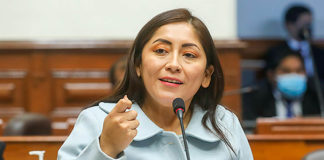 Fiscalía realiza citación de grado o fuerza a congresista Portalatino