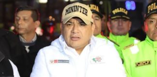 ministro del Interior, Juan José Santiváñez