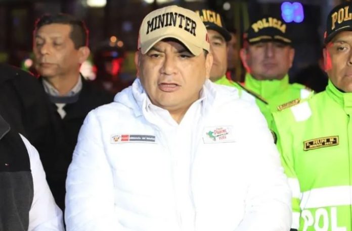 ministro del Interior, Juan José Santiváñez