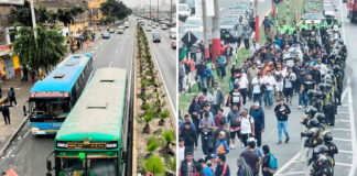Segundo día de paro: transportistas en Lima Norte exigen seguridad ante ola de extorsiones
