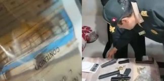 Caen 'Los nuevos injertos de Comas' con armas y granadas