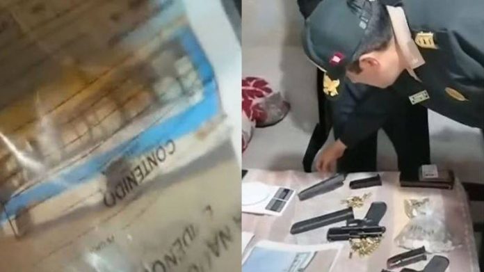 Caen 'Los nuevos injertos de Comas' con armas y granadas