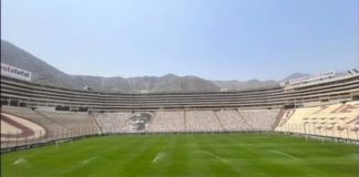 El Estadio Monumental de Ate se encuentra en óptimas condiciones para recibir al Sport Boys el próximo miércoles 18 de septiembre