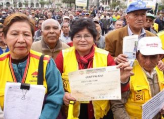 7,293 soles de promedio total para fonavistas de reintegros y grupos Fonavistas