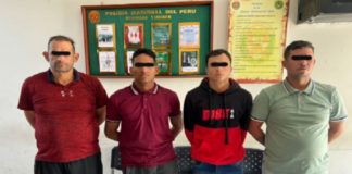 PNP interviene en Tumbes bus con más de 30 ilegales