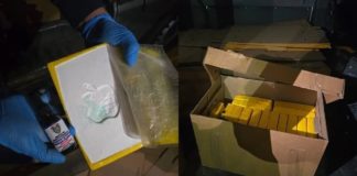 Incautan doscientos cuarenta ladrillos de cocaína en San Isidro