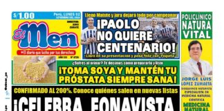 Portada Diario El Men (02/09/2024)