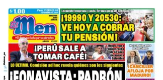Portada Diario El Men (06/09/2024)