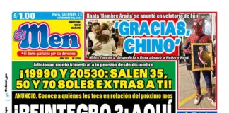 Portada Diario El Men (13/09/2024)