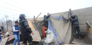 Más espacios públicos recuperados: Municipalidad de SMP desalojó a personas de mal vivir que sembraban terror en la zona de Trapiche”