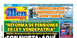 Portada Diario El Men (27/09/2024)