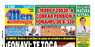 Portada Diario El Men (30/09/2024)