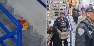 La victoria: Sujetos dejan explosivo en centro comercial
