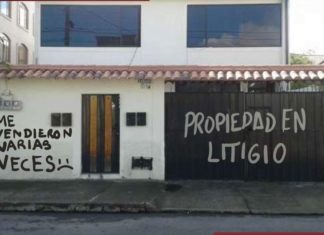 propiedad en litigio