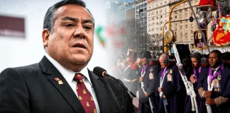 Gustavo Adrianzén abucheado en la Misa por la Nación en la Iglesia de las Nazarenas