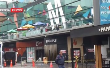 Independencia: Atentado en centro comercial con granada