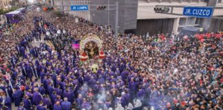 Señor de los Milagros: Segundo recorrido del Cristo Moreno por el Centro de Lima