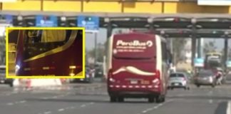 Disparan contra bus interprovincial