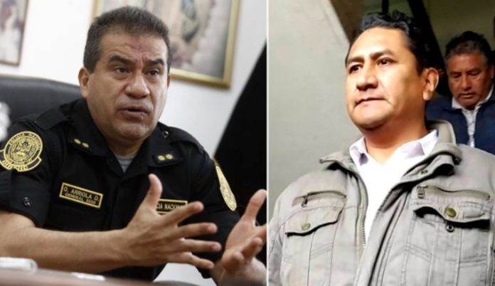 General Óscar Arriola sueña con capturar a Cerrón General Óscar Arriola sueña con capturar a Cerrón