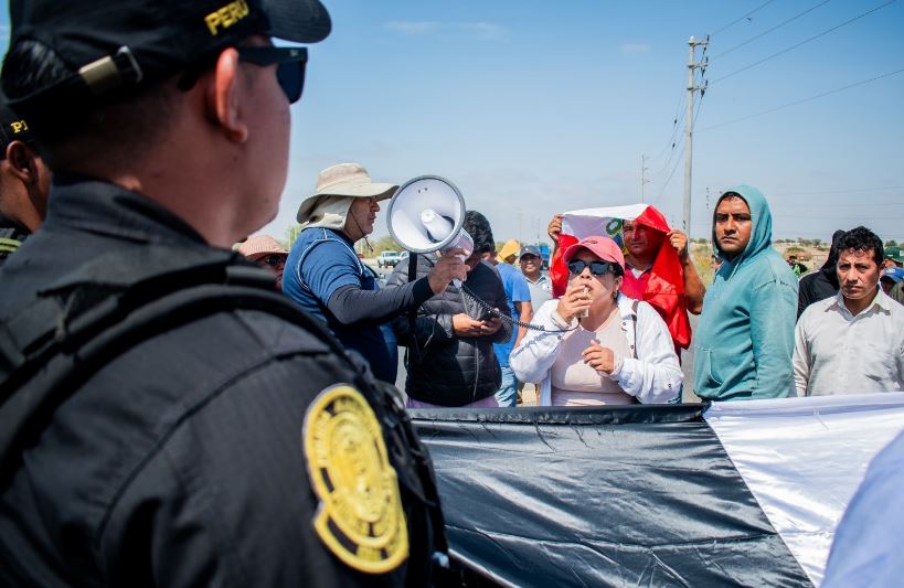 Manifestantes no le temen a la Policía