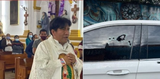 Matan a balazos a sacerdote en México