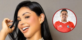 Pamela Franco se encuentra con hermano de Christian Cueva