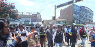 SMP limpia el comercio ilegal en Carlos Izaguirre