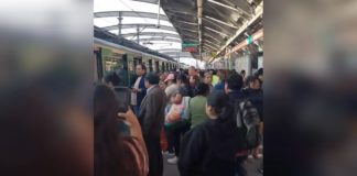 Metro de Lima suspendió su servicio en estación Ayacucho