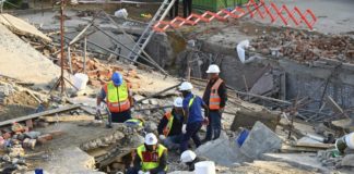 Desplome de edificio en Villa Gesell: rescatan a sobrevivientes entre los escombros