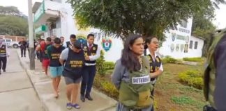 Tumbes: Policía detiene a siete ecuatorianos por banda criminal