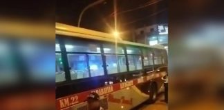 Empresa de Transporte Urano Tours fue baleado en Comas Empresa de Transporte Urano Tours fue baleado en Comas