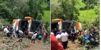 Tragedia en Moyobamba: accidente de bus escolar deja 11 muertos y decenas de heridos