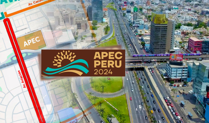 Restricciones y desvíos en Lima por APEC 2024: cortes en avenidas Javier Prado y Aviación Restricciones y desvíos en Lima por APEC 2024: cortes en avenidas Javier Prado y Aviación