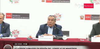 Gustavo Adrianzén minimiza vacancia contra Dina Boluarte