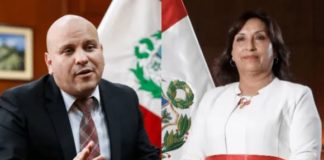 Alejandro Salas y Dina Boluarte