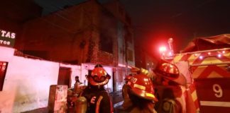 Anciana se quema en su casa en SMP