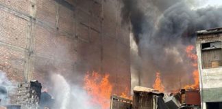 Bombarda hizo arder La Victoria Bombarda hizo arder La Victoria