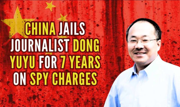 China condena a periodista ‘espía’