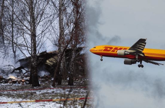 Choque de avión DHL deja un muerto en Lituania Choque de avión DHL deja un muerto en Lituania