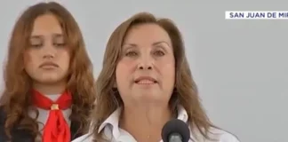 Dina Boluarte insiste en quedarse hasta 2026 pese a desaprobación récord del 94%