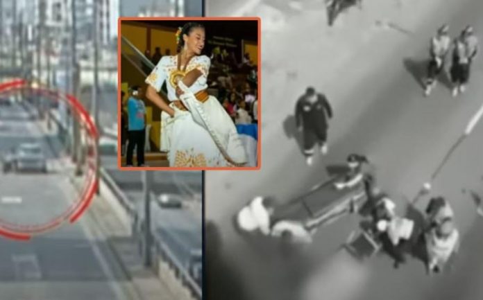 Falleció mujer que cayó en Vía Expresa